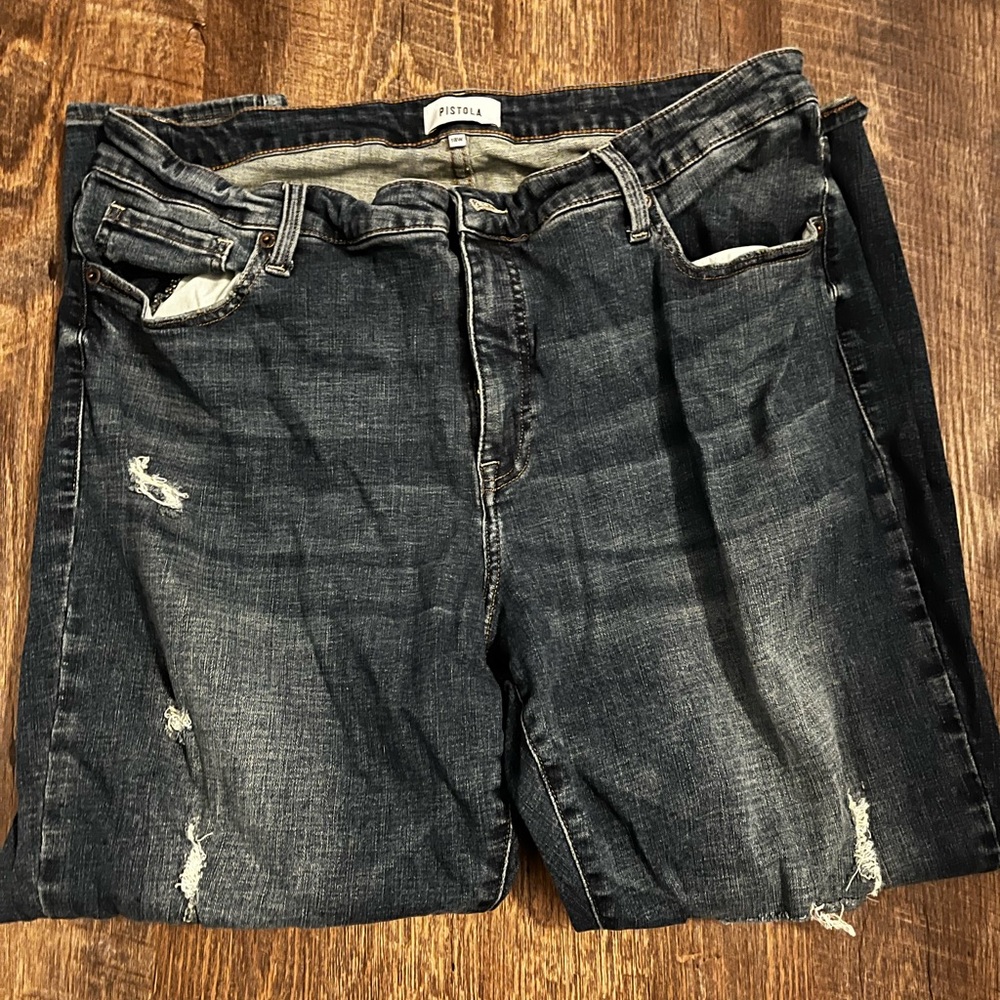 Pistola Distressed Jeans Size 18W